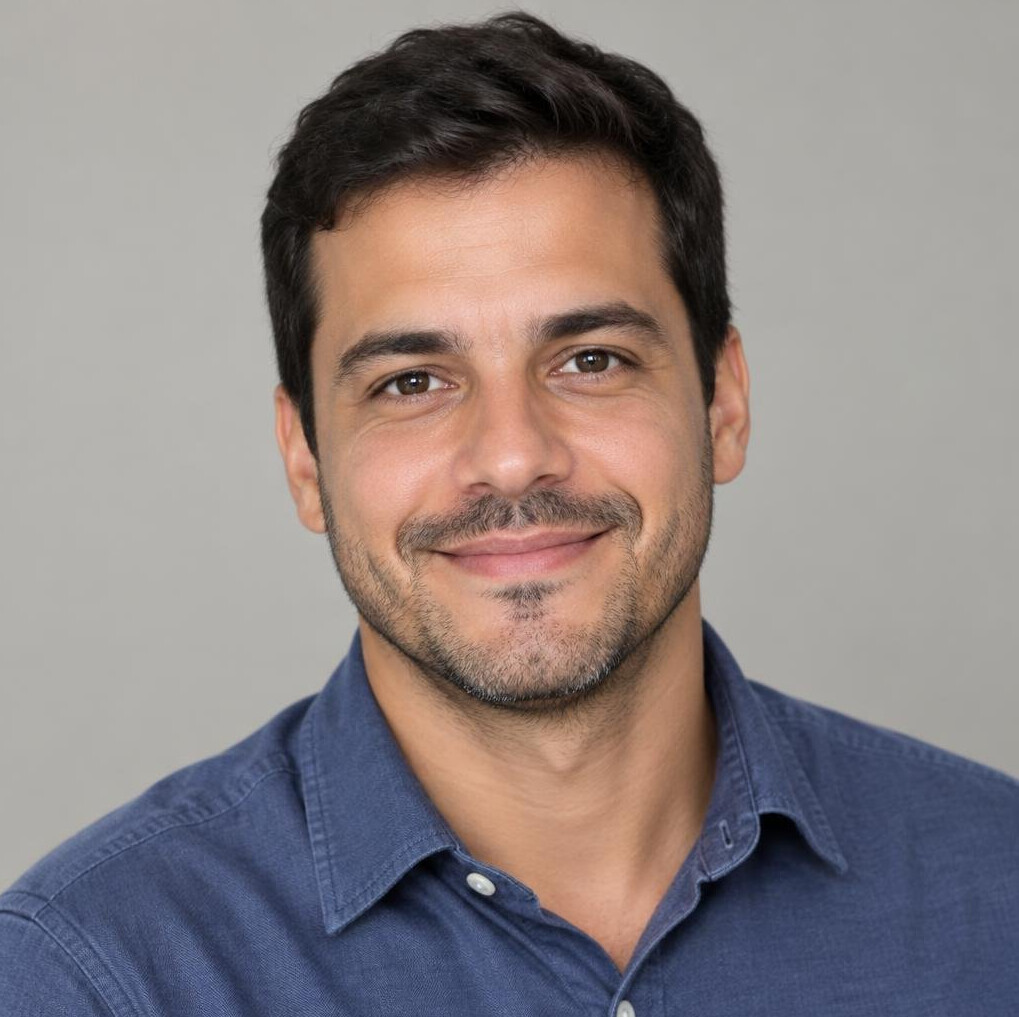 Portrait of a man with a friendly expression