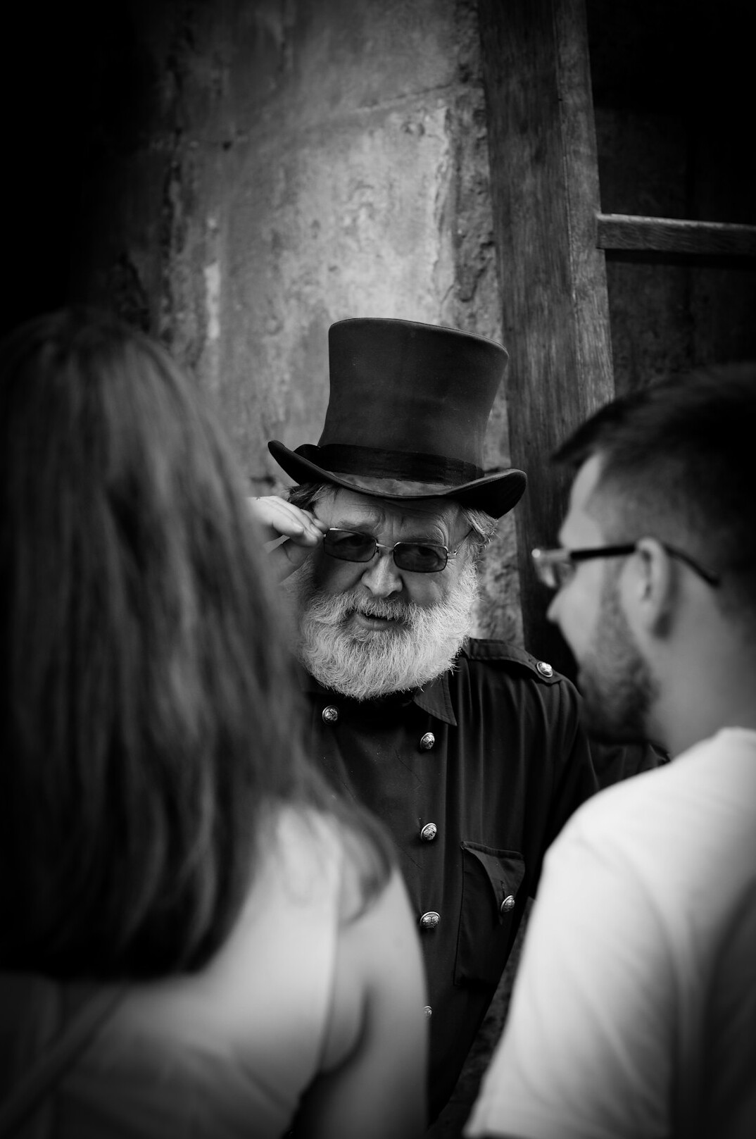 Portrait of a bearded man