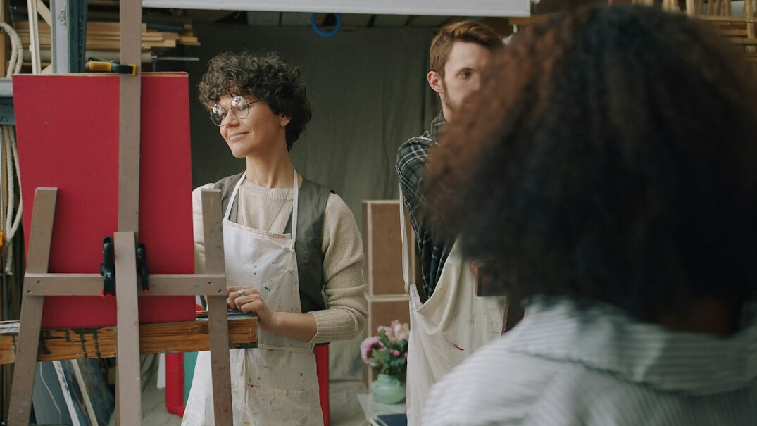 diverse group in workshop